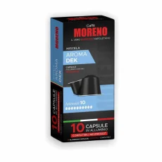 Caffe Moreno Nespresso Aluminium Aroma Dek 10 buc. Caffe Moreno Nespresso Aluminium Aroma Dek 10 buc.