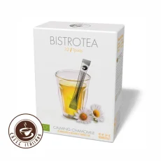 Ceai de plante Bistrotea Mușețel 32xTpod – detaliu ambalaj Ceai de plante Bistrotea Mușețel 32xTpod – detaliu ambalaj