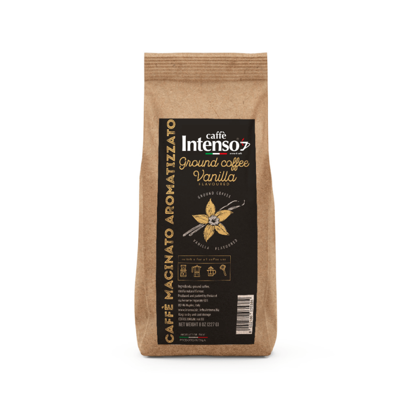 Caffe Intenso Vanilla cafea măcinată 250g