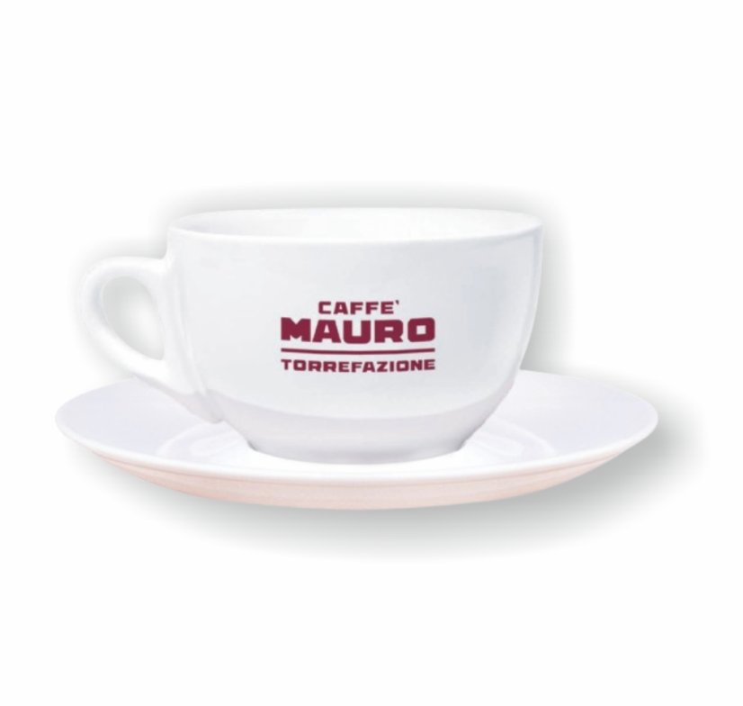 Ceașcă albă Mauro Latte 270ml Ceașcă albă Mauro Latte 270ml