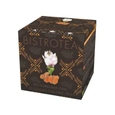 Bistrotea Tipis chai cu curcuma aurie - ceai chai BIO 50 buc. (3g) Bistrotea Tipis chai cu curcuma aurie - ceai chai BIO 50 buc. (3g)