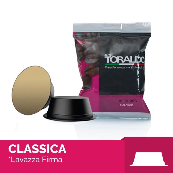Toraldo Miscela Classica Lavazza Firma 100 buc. Toraldo Miscela Classica Lavazza Firma 100 buc.