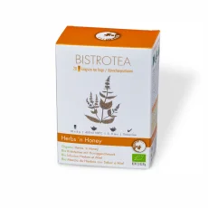 Bistrotea Kingsize Ceai Bio de plante - plante & miere 20xTpod/4g Bistrotea Kingsize Ceai Bio de plante - plante & miere 20xTpod/4g