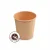 Pahar de hârtie KRAFT/MARO 200ml fără imprimare