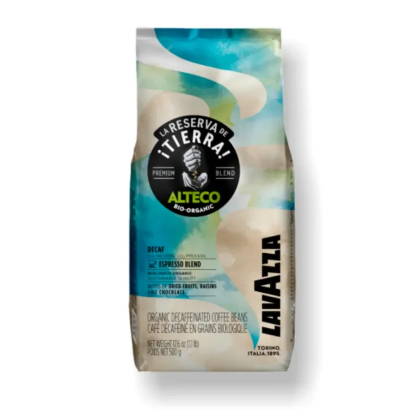 Lavazza La Reserva de Tierra! Alteco Dek cafea boabe 500g Lavazza La Reserva de Tierra! Alteco Dek cafea boabe 500g