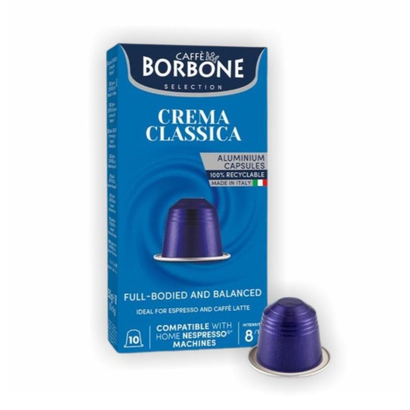 Borbone Nespresso Alluminio Mia Napoli 10 buc.