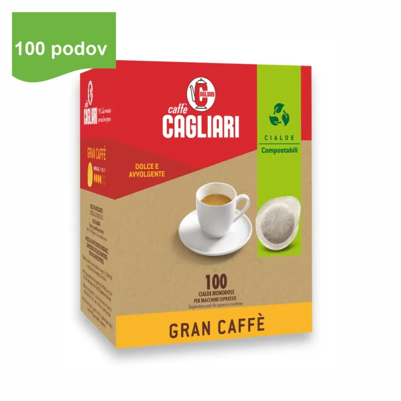Cagliari Gran Caffe paduri 100 buc. Cagliari Gran Caffe paduri 100 buc.