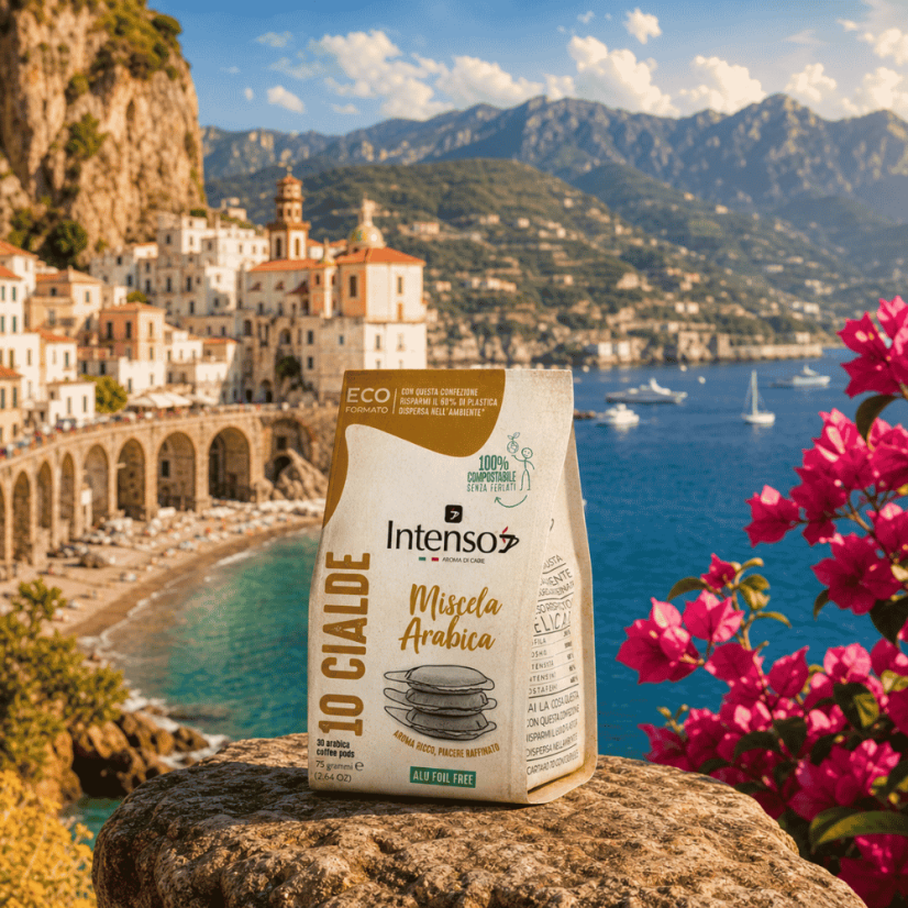 Caffe Intenso Miscela Arabica paduri E.S.E. 10 buc.