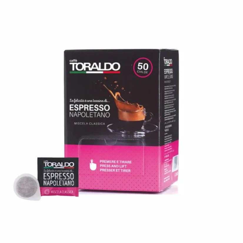 Toraldo paduri ESE Miscela Classica 50 buc. Toraldo paduri ESE Miscela Classica 50 buc.