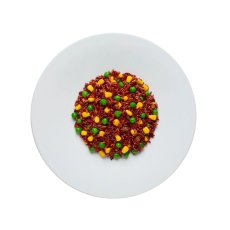 Orez roșu cu legume 220 g – mâncare gata preparată