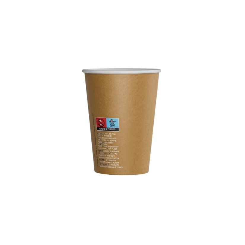 Pahar de hârtie kraft/maro 250 ml, 50 buc.