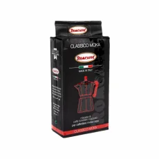 Romcaffe´ Classico Moka 250g – detaliu ambalaj Romcaffe´ Classico Moka 250g – detaliu ambalaj