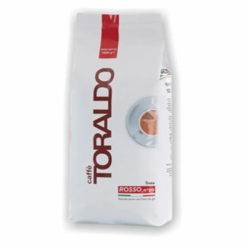 Toraldo Caffe Linea Rossa N°20 cafea boabe 1kg Toraldo Caffe Linea Rossa N°20 cafea boabe 1kg
