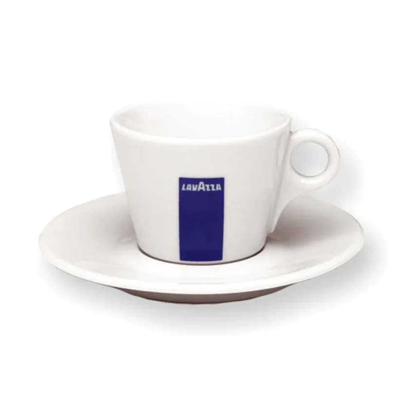 Lavazza ceașcă grande cappuccino cu farfurioară 220 ml Lavazza ceașcă grande cappuccino cu farfurioară 220 ml