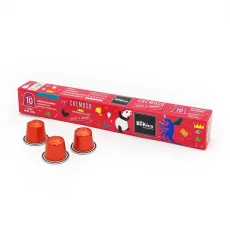 Rekico Nespresso Cremoso capsule din aluminiu 10 buc. – detaliu ambalaj Rekico Nespresso Cremoso capsule din aluminiu 10 buc. – detaliu ambalaj