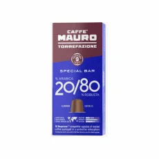 capsule Nespresso Mauro SPECIAL BAR 20%/80% capsule Nespresso Mauro SPECIAL BAR 20%/80%