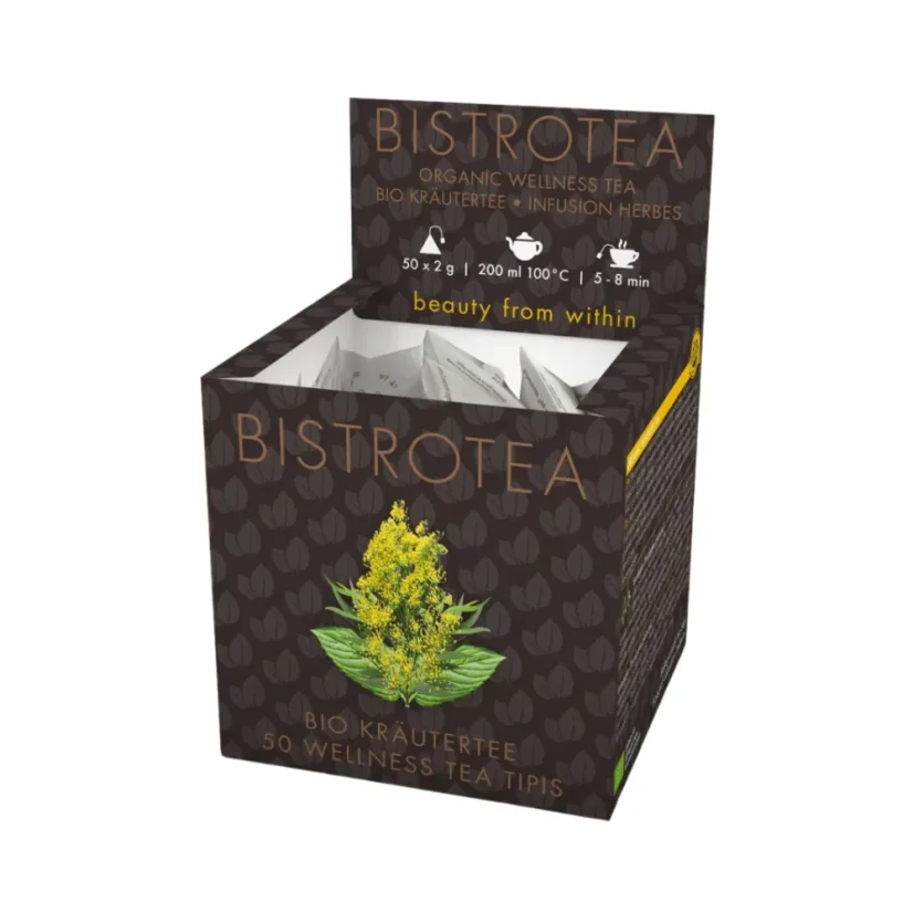 Bistrotea Tipis Plante wellness cu miere - ceai de plante BIO 50 buc. (2g) – imagine suplimentară