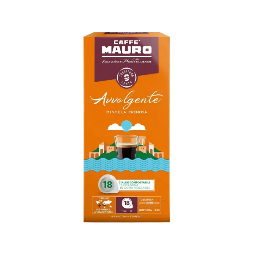 Mauro Avvolgente Miscela Cremosa paduri ESE 18 buc. Mauro Avvolgente Miscela Cremosa paduri ESE 18 buc.