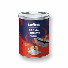 Lavazza Crema e Gusto Classico 250g cafea măcinată în cutie Lavazza Crema e Gusto Classico 250g cafea măcinată în cutie