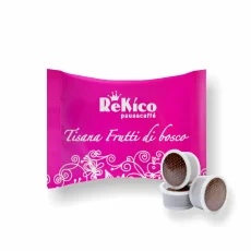 Rekico ceai de fructe în capsule point 50 buc. – detaliu ambalaj