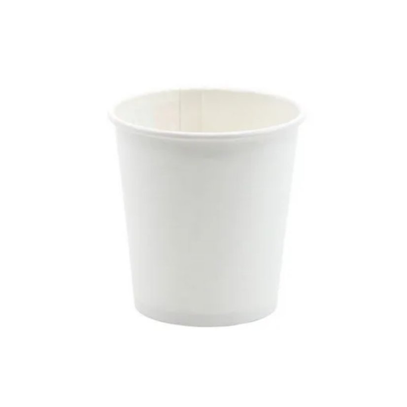 Pahar de hârtie alb 100 ml, 50 buc.
