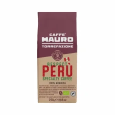 Mauro Respect Peru 100% Arabica cafea boabe 250g Mauro Respect Peru 100% Arabica cafea boabe 250g