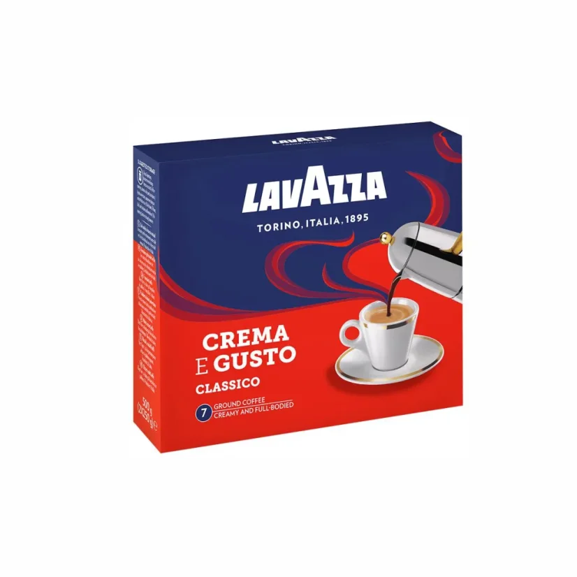 Lavazza Crema e Gusto Classico Duo Pack 2x250g Lavazza Crema e Gusto Classico Duo Pack 2x250g
