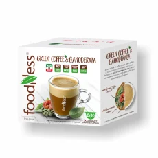 Cafea verde cu Reishi 10 capsule/12g Cafea verde cu Reishi 10 capsule/12g