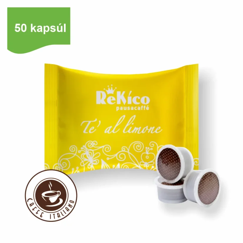 Rekico ceai de lămâie în capsule point 50 buc.