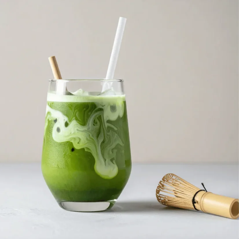 Bistrotea T-tuba Matcha Ceremonială - ceai verde 40g – vedere laterală