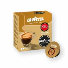Lavazza® A Modo Mio® Qualita ORO capsule 12 buc. – detaliu ambalaj Lavazza® A Modo Mio® Qualita ORO capsule 12 buc. – detaliu ambalaj