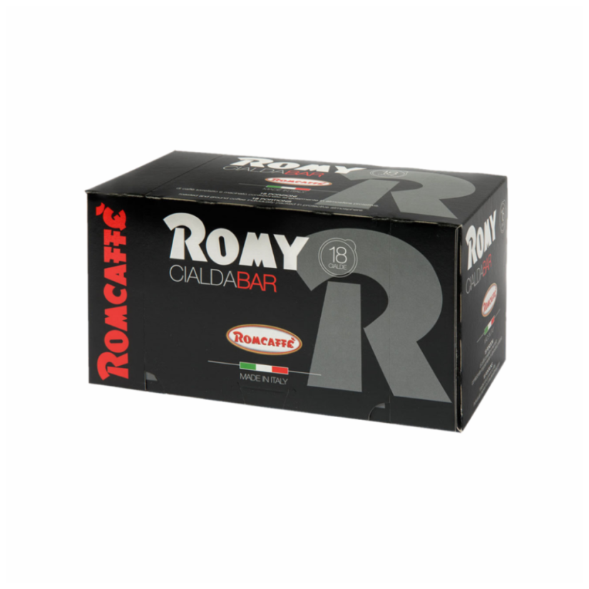 Romcaffe Romy Cialda Bar paduri E.S.E. 18 buc. Romcaffe Romy Cialda Bar paduri E.S.E. 18 buc.