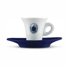 Caffe Borbone Ceașcă cappuccino + farfurioară albastră Caffe Borbone Ceașcă cappuccino + farfurioară albastră
