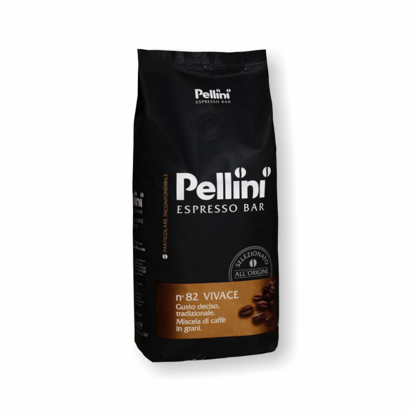 Pellini Espresso Bar n°82 Vivace 1 kg cafea boabe Pellini Espresso Bar n°82 Vivace 1 kg cafea boabe